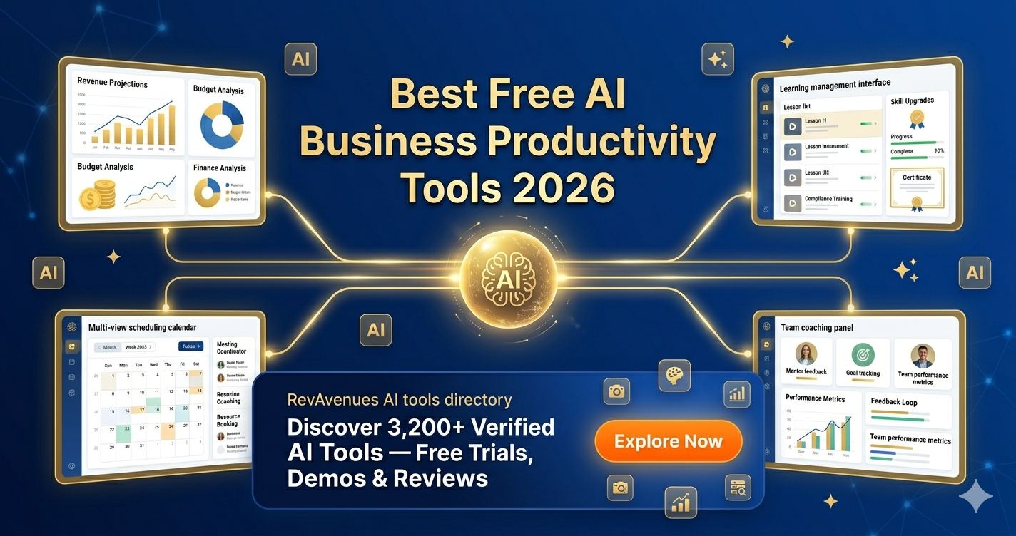 Best Free AI Business Productivity Tools 2026 — Splitmyexpenses, Zenstatement, Intuto & More