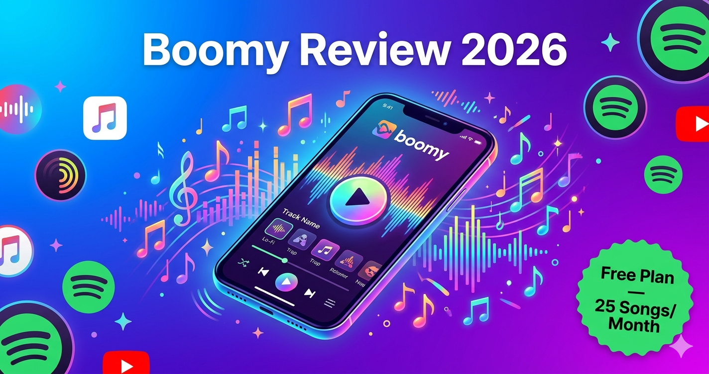 Boomy Review 2026: Create AI Music in Seconds and Release to Spotify — Free Plan Included